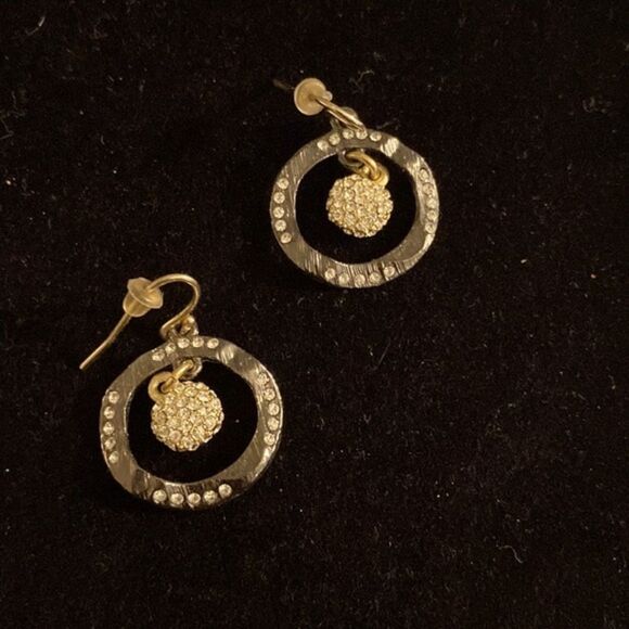 Crystal Dangle Earrings - Picture 8 of 10